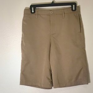 Under Armour Khaki Golf Shorts (Boys)